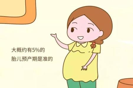孕晚期医生给估算的预产期准吗