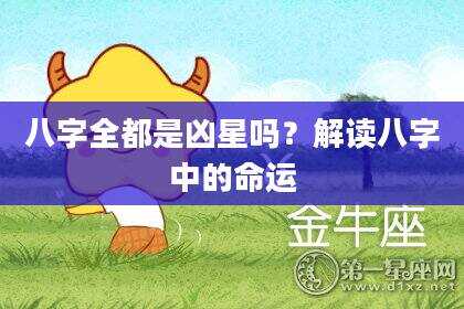 八字全都是凶星吗？解读八字中的命运
