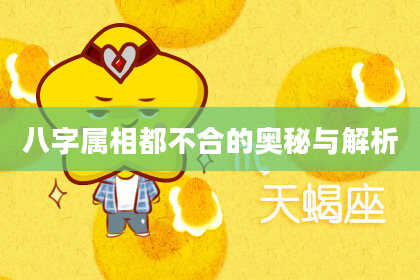 八字属相都不合的奥秘与解析