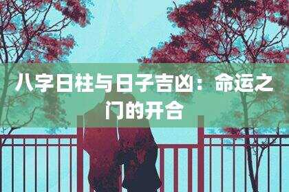 八字日柱与日子吉凶：命运之门的开合