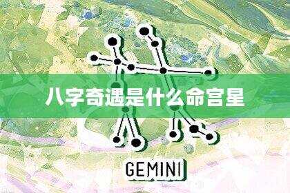 八字奇遇是什么命宫星