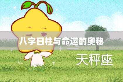 八字日柱与命运的奥秘