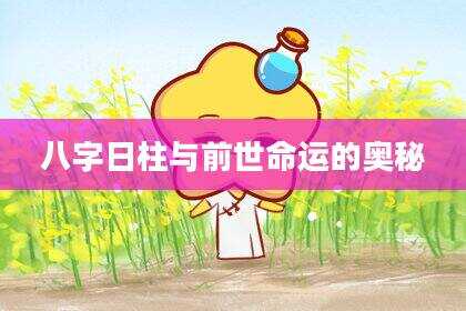 八字日柱与前世命运的奥秘