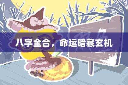 八字全合，命运暗藏玄机