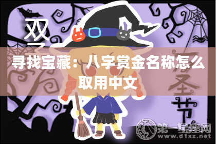 寻找宝藏：八字赏金名称怎么取用中文