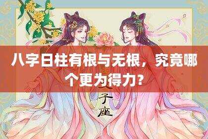 八字日柱有根与无根，究竟哪个更为得力？