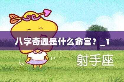 八字奇遇是什么命宫？_1