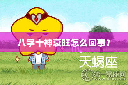 八字十神衰旺怎么回事？