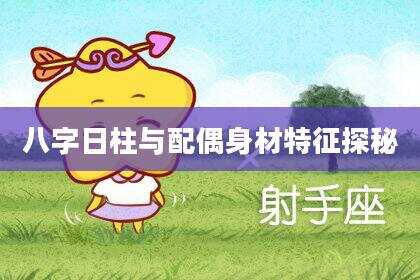 八字日柱与配偶身材特征探秘