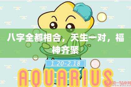 八字全都相合，天生一对，福神齐聚